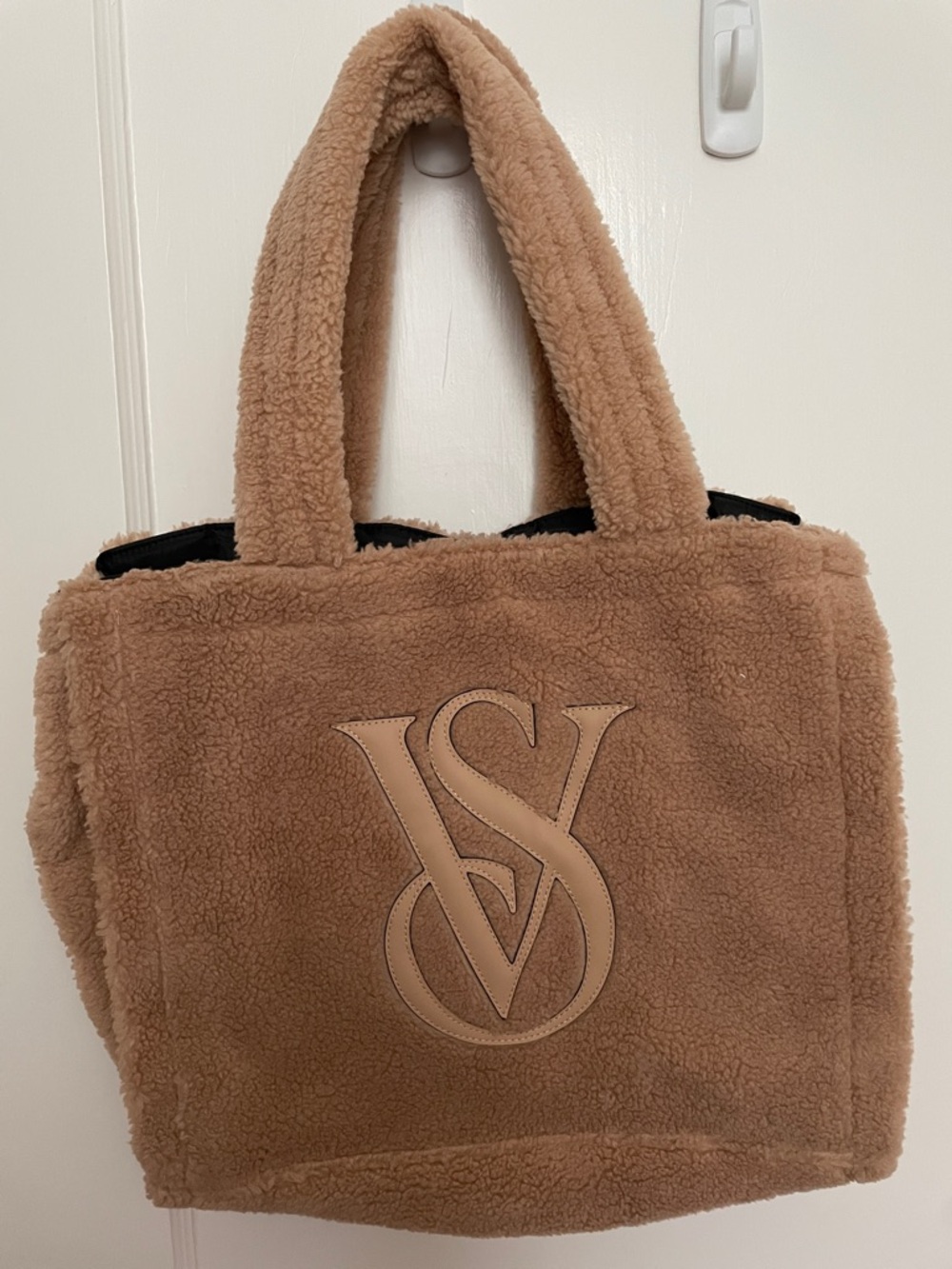 Victoria's Secret Cozy Plush Sherpa Tote Bag
